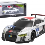 RC auto 1:24 sportieve AUDI R8 LMS, wit‑zwart