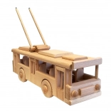 Houten trolleybus Ceeda Cavity