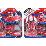 Transformerende autorobot – set van 2 stuks