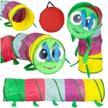 Kleurrijke kindertunnel Rups