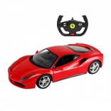 RC auto op afstandsbediening Ferrari 488 GTB rood