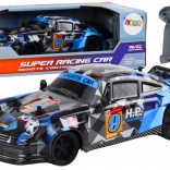 RC driftauto 1:18 met rubberen wielen – blauw