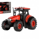 Kunststof tractor ZETOR met vliegwiel, licht en geluid 14 cm