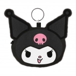 Kuromi pluche portemonnee hoesje