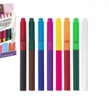 Magische stiften met gum, set van 8 stuks