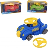 Auto met afvuurbare propeller voor kinderen