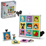 LEGO Disney – 100 jaar iconische animaties wandcollage set