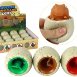 Anti-stress speelgoed dinosaurus in ei Squishy