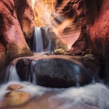 Puzzel Ravensburger 1500 stukjes Rode Canyon Waterval