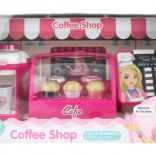 Grote kindercafé op batterijen met accessoires