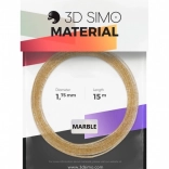 filament marble pro 3d-pennen en 3d-printen – goud, 1,75 mm, 15 m