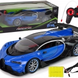 rc sportwagen 1:12 met op afstand te openen deuren en led-verlichting