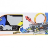 Vrachtwagen met lanceerbaan voor kinderen