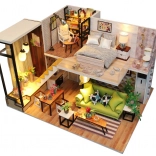 Miniatuur huisje Romantische Scandinavische stijl 2Kids Toys