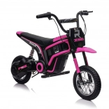 Kinder Motorfiets Met Batterij Roze