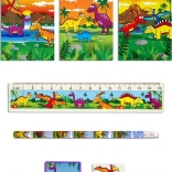 Schrijfset met dinosaurusmotief