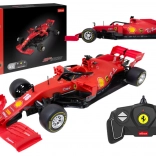 Bouwset Autootje RC Rastar 1:16 Bolide Ferrari SF1000 rood