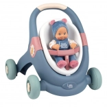 Loopwagen 3-in-1 met pop Little Smoby