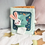 Textiel activiteitenboekje Lilliputiens draak Joe en zijn knuffeldoekje