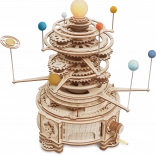 Houten mechanisch model van het zonnestelsel ROKR Orrery 3D-puzzel