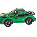 Houten 3D-puzzel Hurricane raceauto