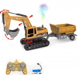 Graafmachine 4-in-1 met aanhanger op afstandsbediening 45 cm