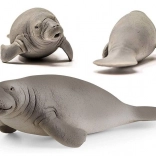 schleich manatee wild life figuur
