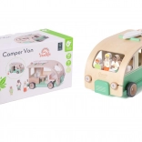 Houten inlegpuzzel Camper