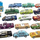 Metalen race-auto 6 cm in doosje