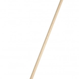 Kinderen bezem van beukenhout met rode haren 65 cm