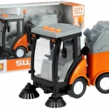 Vuilniswagen met bezem - straatveger Drives Game 1:16