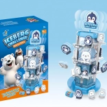 Behendigheidsspel met balancerende beren en pinguïns