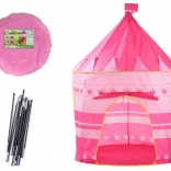 Roze kindertent – paleis voor kleine prinsesjes, voor in de kamer en in de tuin