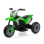 Elektrische kindermotor BABY MIX HONDA CRF 450R groen