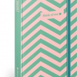 Elegante Think of Me-notitieboek met gelinieerde pagina’s