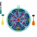 Kinder dartbord met pijltjes met zuignappen 15,5 cm