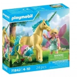 Playmobil Princess Magic Eenhoorn Sunshine Blossom met fee