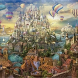 Puzzel Stad van Dromen 8000 stukjes