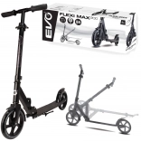 EVO step Flexi Max 200 zwart met standaard en draagriem 8+