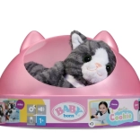 BABY born interactieve kat Cookie met draagmand