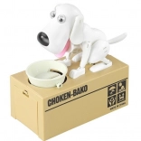Witte honden-spaarpot