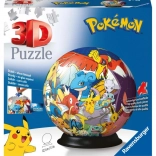 Ravensburger 3D-puzzel Pokémon bal 72 stukjes