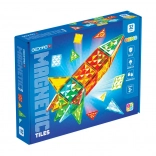 Magnetische bouwset GEOMAG Gems Rocket – 32 onderdelen