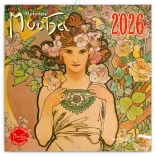 Notitiekalender Alfons Mucha 2026