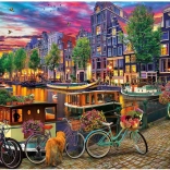 Educa Puzzel Fietsen in Amsterdam 6000 stukken