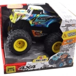 accu-jeep met grote wielen en geluiden