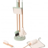 Mintkleurige schoonmaakset voor kinderen