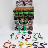 slangen in een koker – set rubberen slangen in een kunststof box