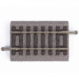 Piko rechte rail G62 met ballast H0