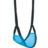 Bino hangende kinderschommel blauw